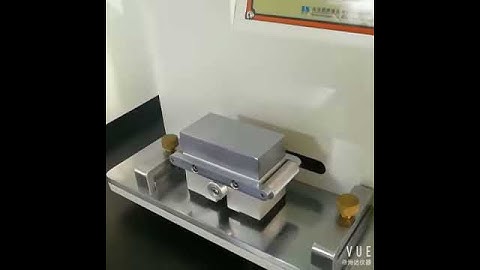 Ink Rub Resistance Test Machine