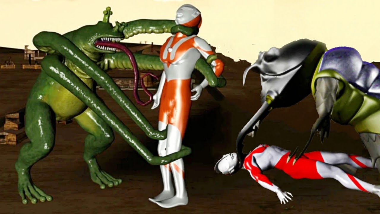 Ultraman vs Alien Kaiju 3DウルトラセブンSiêu nhân điện quang đối đầu vs các Quái vật hung ác