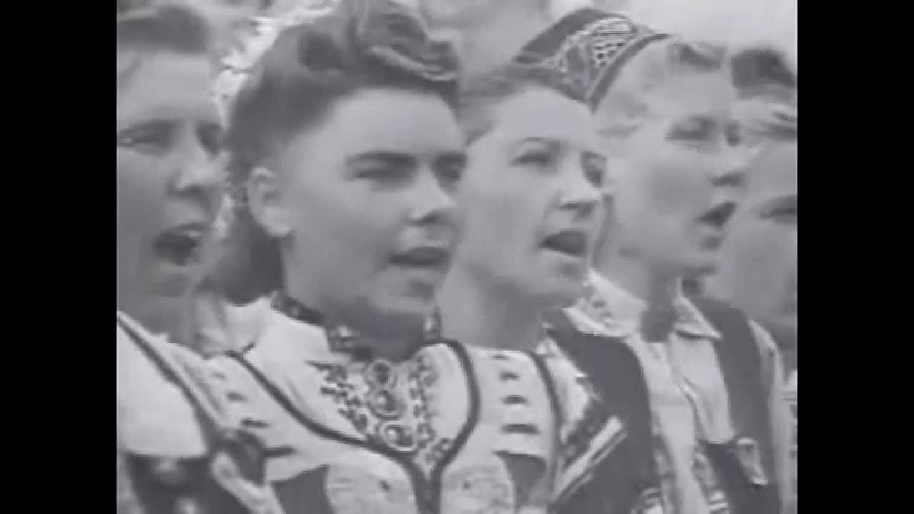 1943 - Dziesmu svētki Rīgā / Song Festival in Riga, Latvia WW2 by Gincha.LV