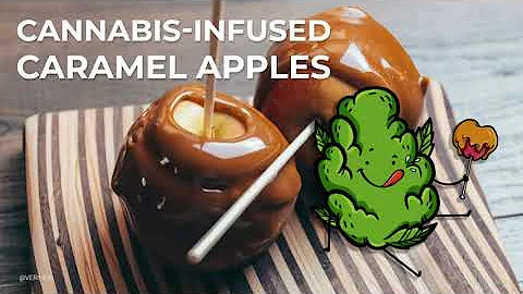 Easy to Make Cannabis Infused Caramel Apples! 🍎