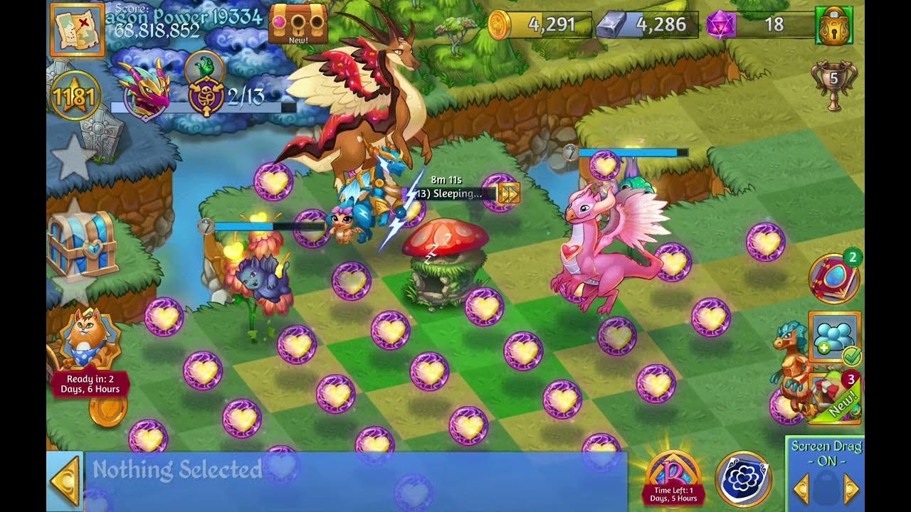 ***Merge Dragons*** Tip Bunny Request Fast Harvesting Life Orbs Upgrade Portal YouTube