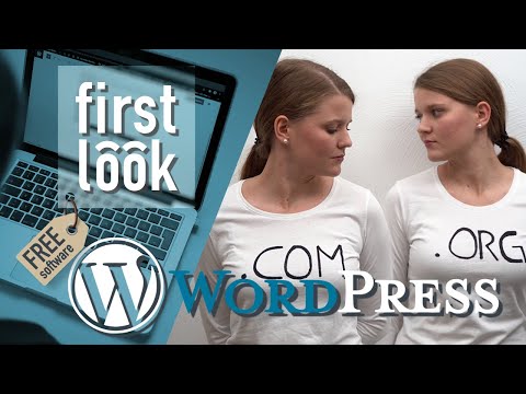 WordPress Webentwicklung | first look @ Medieninformatik Software