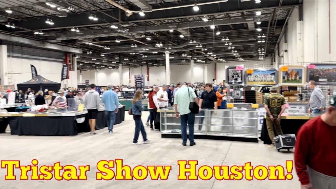 WE WENT TO A HUGE BASEBALL CARD SHOW IN HOUSTON TEXAS! YouTube