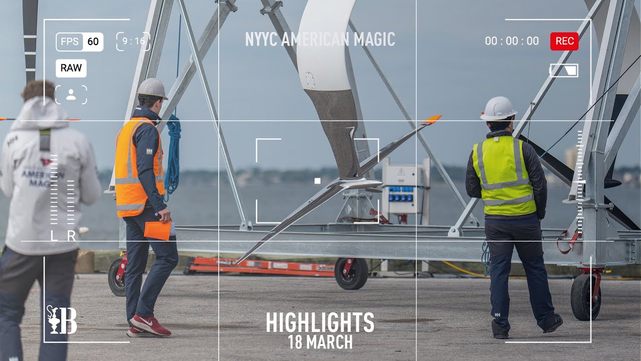 NYYC American Magic AC40-5 Day 8 Summary