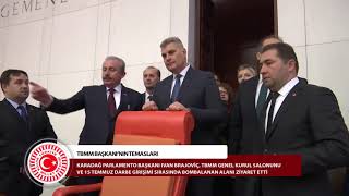 Tbmm Başkanının Temasları - 20.02.2020