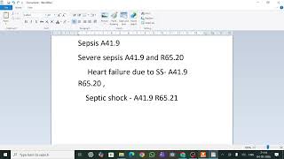ICD 10 CM Chapter  Certain Infectious and Parasitic Diseases Sepsis Guidelines