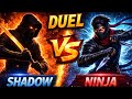 Shadow vs Ninja Duel – INSANE Fight 😱