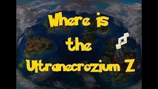 Where Is The Ultranecrozium Z Pokemon Ultra Sunmoon