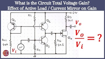 BJT Amplifier with Active Load, Current Mirror Example
