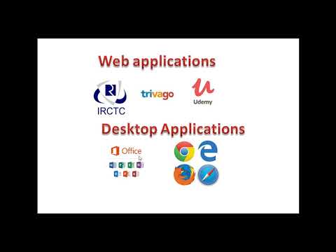 Difference between Windows application and Web application