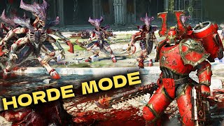 NEW HORDE MODE (MOD) - Raptor of Khorne vs Tyranids! - Warhammer 40k: Space Marine 2 (4K)