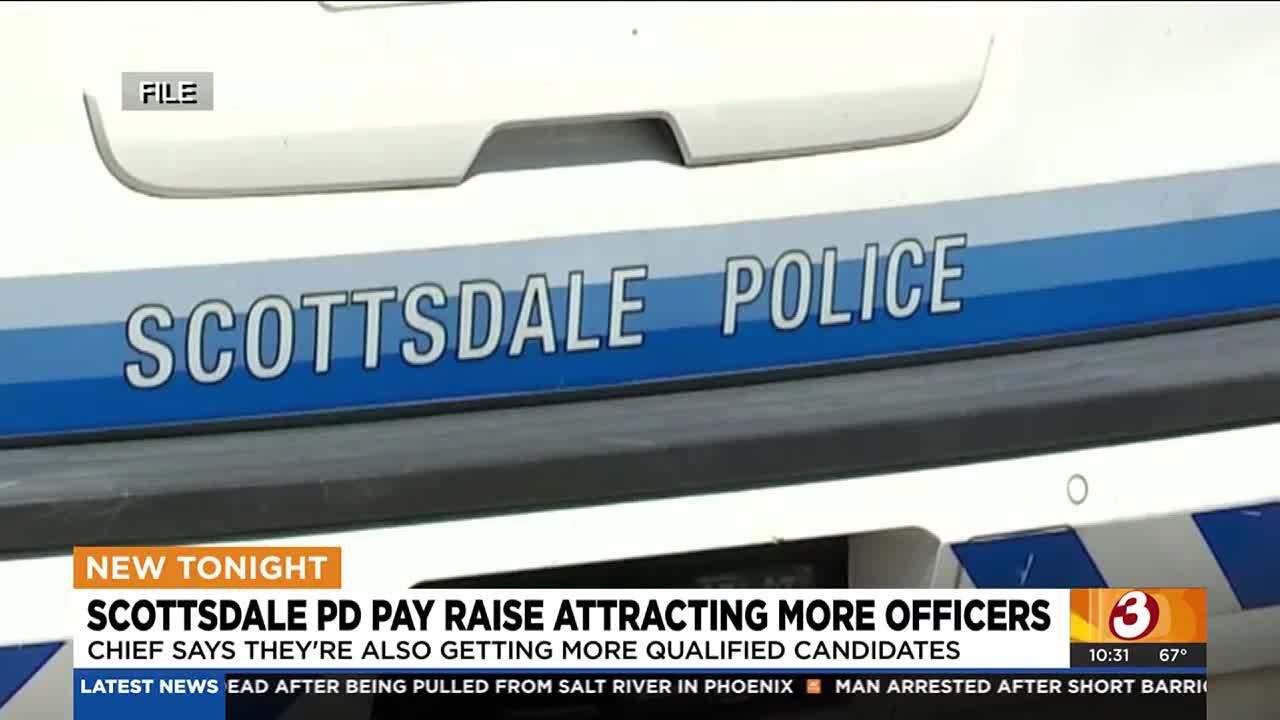 Scottsdale Police pay increase attracting more qualified candidates