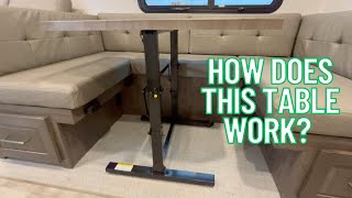 How Does This Rv Dinette Table Work?
