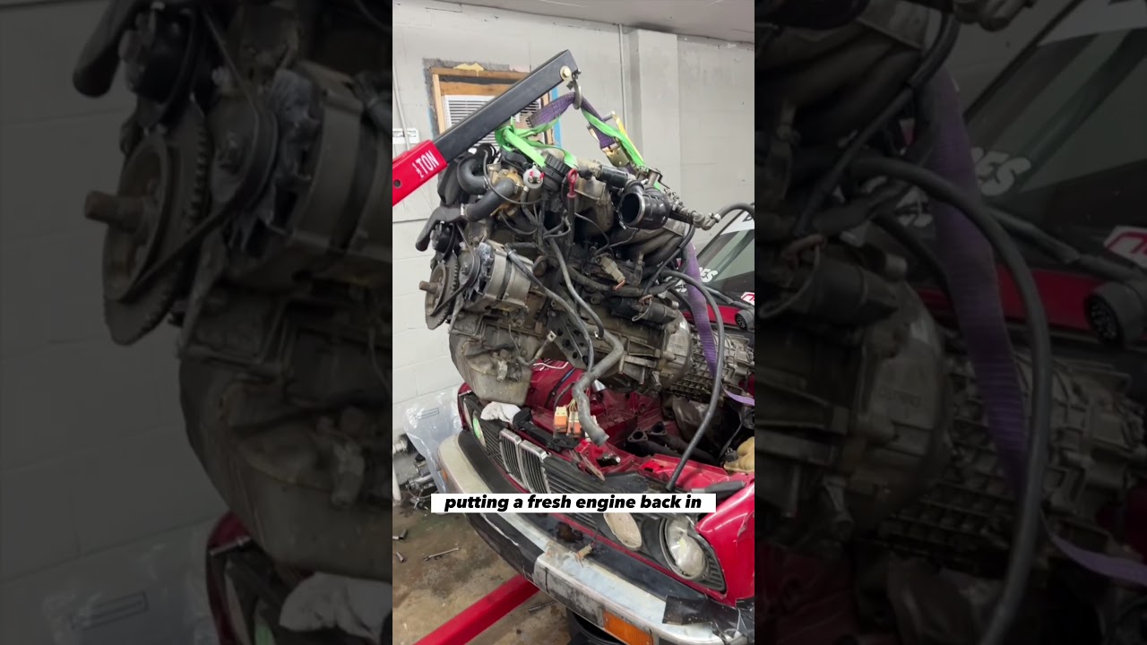 Race Car Engine Swap 