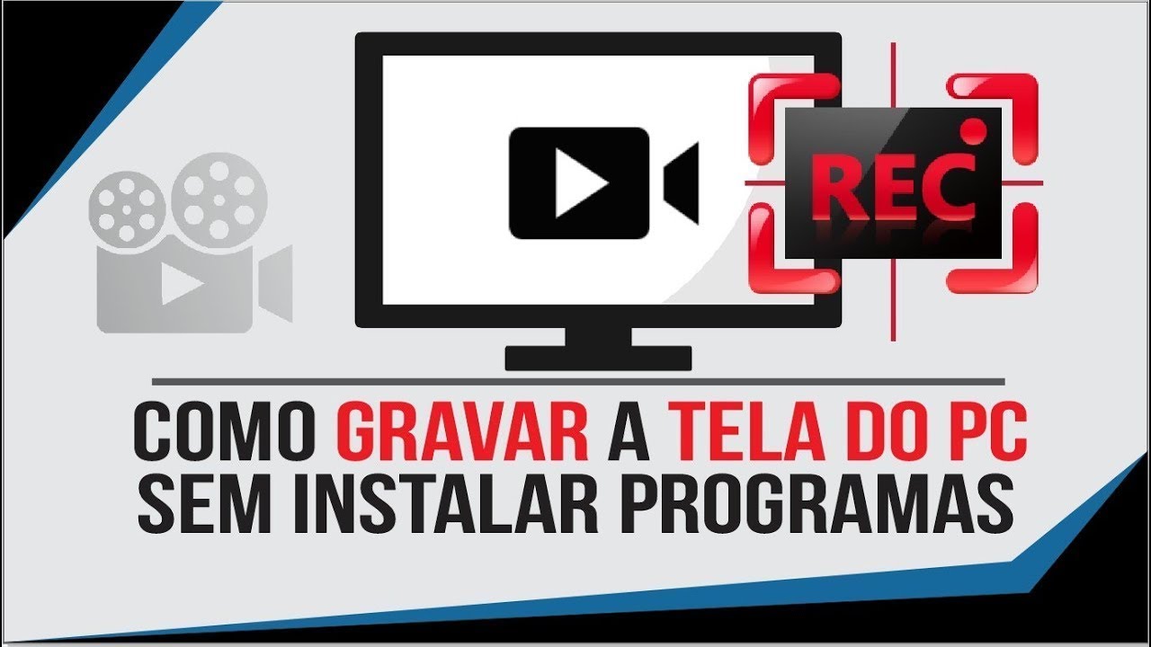 GRAVAR TELA DO PC ONLINE YouTube