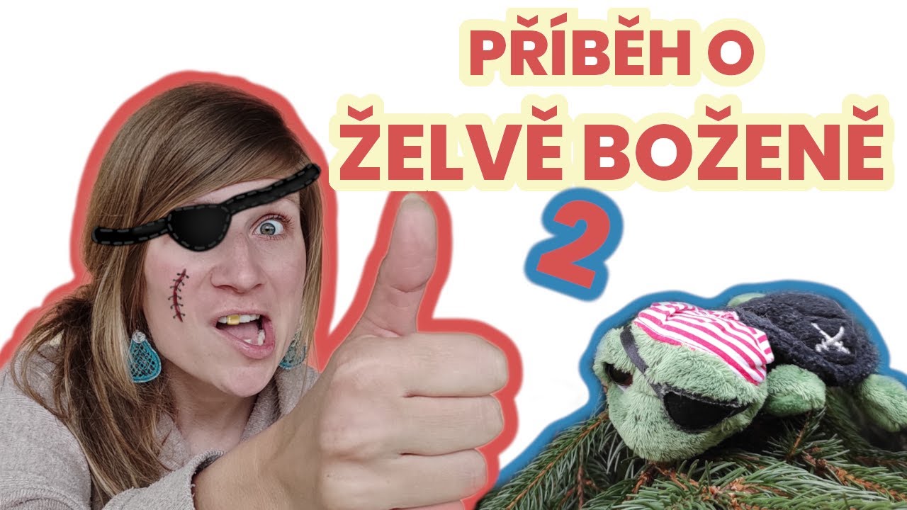 Želva Božena (2. díl) jede do nemocnice - story in Czech for beginners