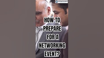 How to Prepare for Networking Events? #businessnetworking #networking #youtubeshorts @ W5