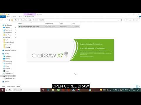 How to add Teneth Plug Ins In Corel Draw..