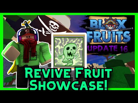 SHOWCASE DA REVIVE FRUTA DO BROOK NO BLOX FRUITS 