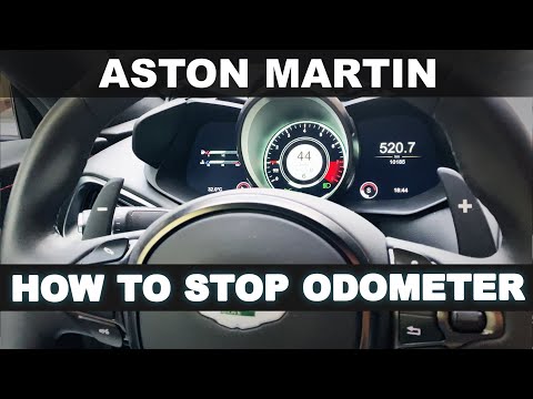 How To Stop Odometer  - ASTON MARTIN DB11 Vantage DBS Superleggera