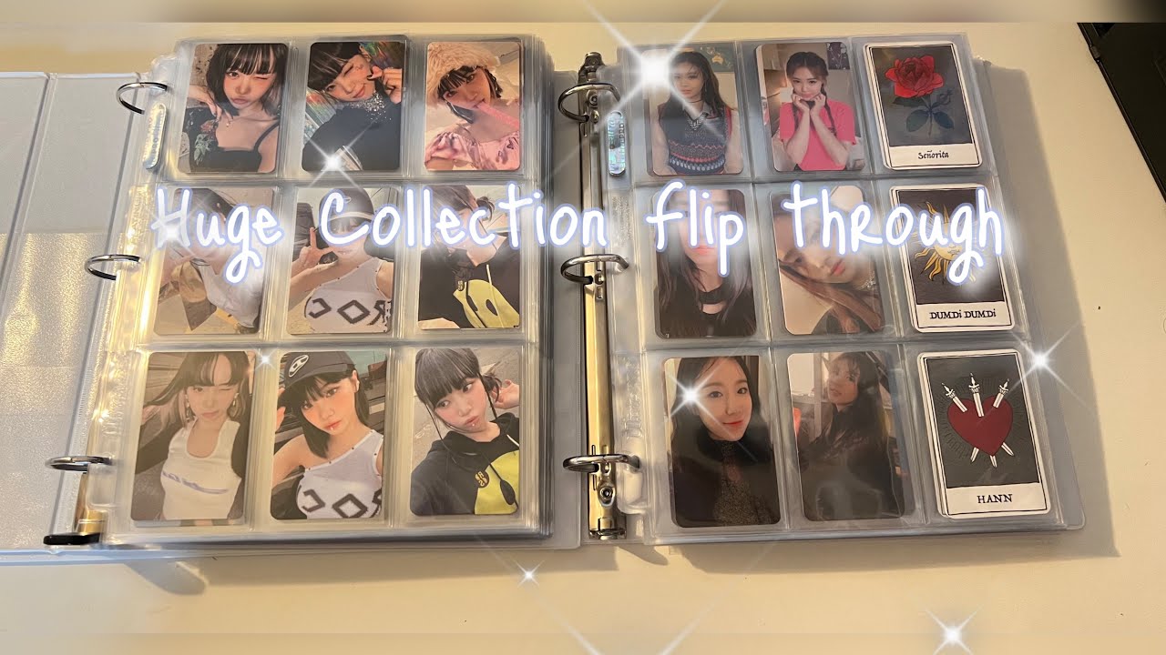 Huge Photocard Flip through!!- (G)-Idle, Lesserafim, Twice, Loona, Ive and ect