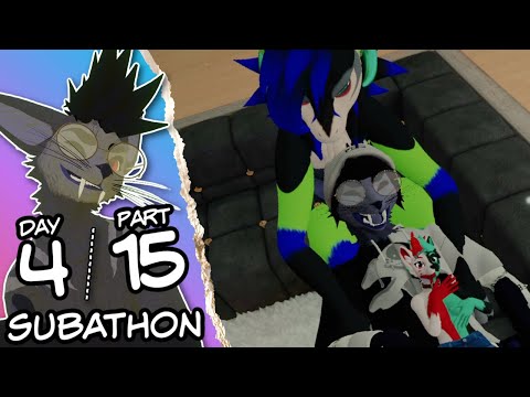 Morning snugs with furries 🦊 • SUBATHON 2023 • Day 4 • Part 15