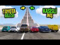 Toyota Ailesi Arabalar Kasisli Tırmanma Parkurunda !!! Örümcek Abi ile GTA 5