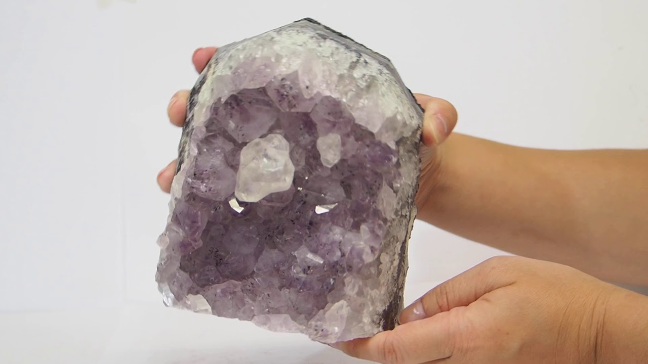 2.25kg Amethyst Crystal Lamp S110 6 YouTube player