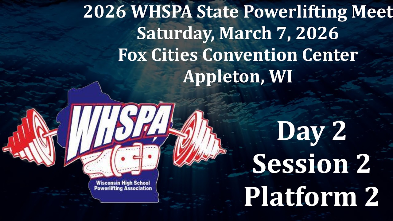 2026 WHSPA State - Day 2 - Session 2 - Platform 2