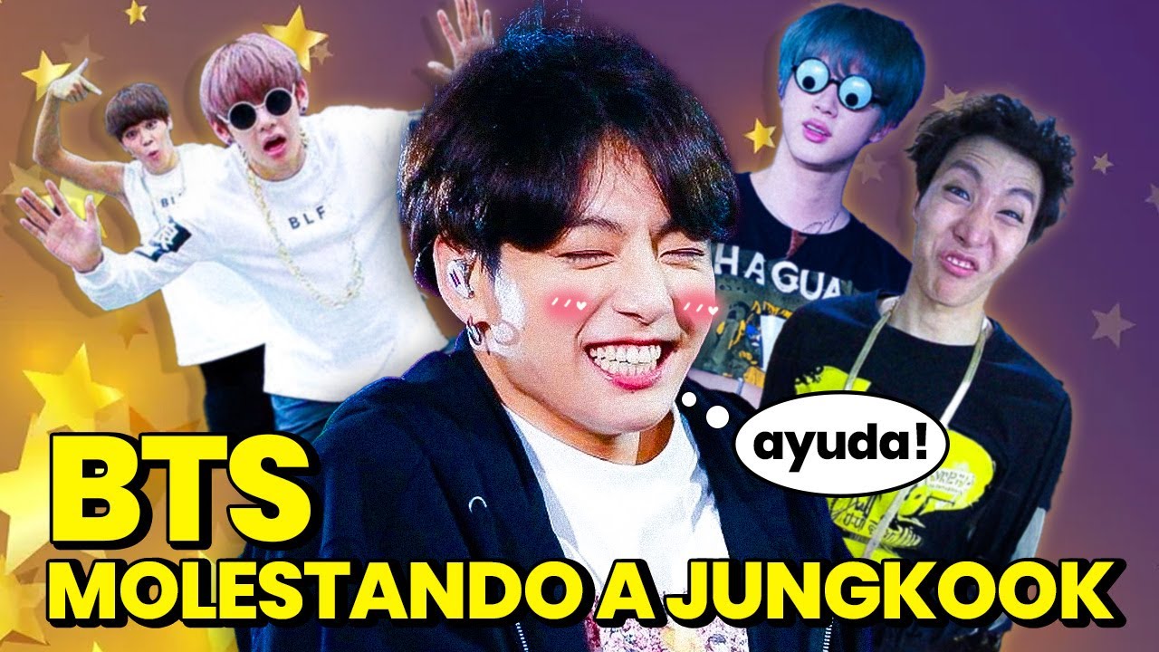 bts molestando a jungkook