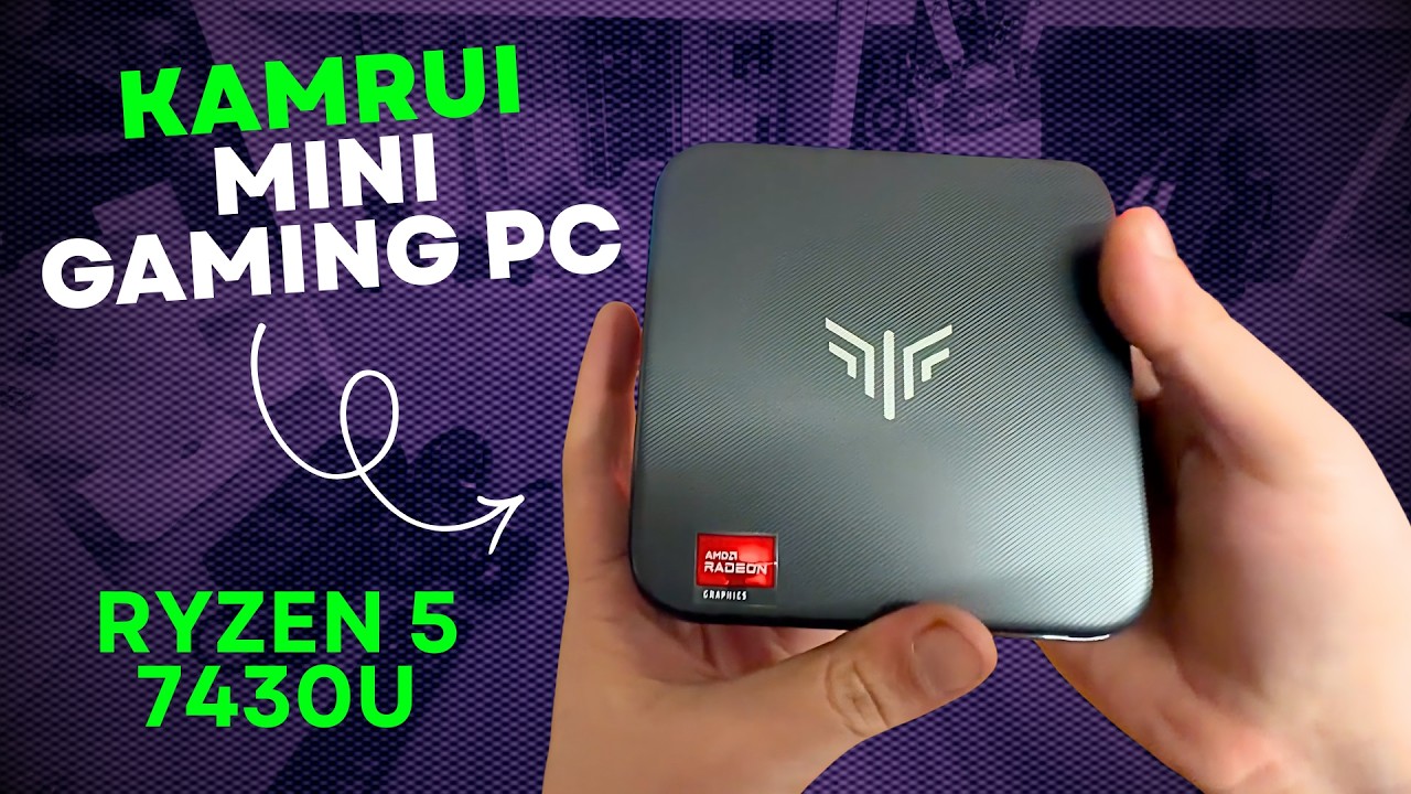 KAMRUI E3B Mini PC Review: Ryzen Power in a Tiny Desktop - YouTube