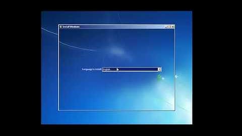How to Formatting and Clean Install of Windows 7 Operating System