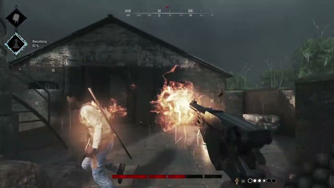 No luck, simply pure skill     Hunt:Showdown