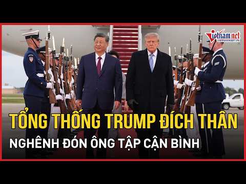 Overview: President Trump personally welcomes Xi Jinping with a red carpet and formal ceremony