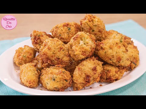 BOLINHO DE ARROZ CROCANTE COM BACON E QUEIJO | DELICIOSO!! FÁCIL E RÁPIDO | RECEITAS DA CRIS