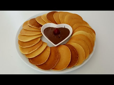 Pankek Nasıl Yapılır?Yumuşacık Puf Puf Kabaran Pankek Tarifi-Pankek-Pancake-Gurbetinmutfagi