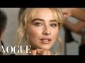 Sabrina Carpenter Gets Ready For Vogue World Vogue 