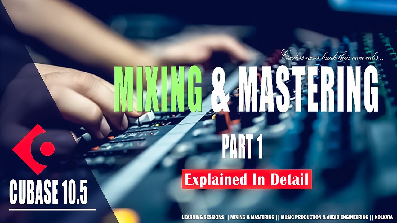 Vocal Mixing & Mastering | Part 1 | Cubase | In Hindi - YouTube