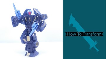 How To Transform: Transformers Legacy Velocitron Shadowstrip