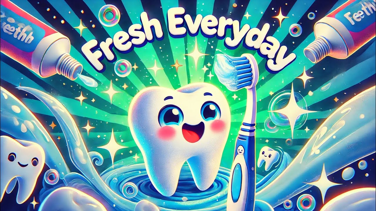 🎶 Fresh Everyday! 🦷✨ | Brush Your Teeth | The Ultimate Toothbrushing Song for Kids!