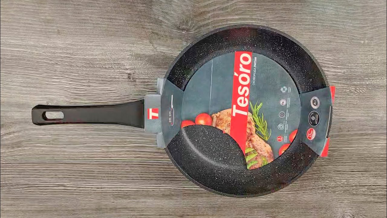 Обзор сковороды Tesoro Florence TF2126
