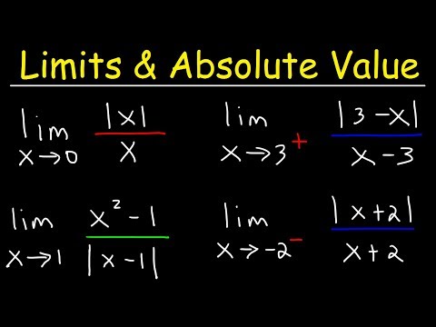 वीडियो: क्या निरपेक्ष मूल्यों की कोई सीमा होती है?