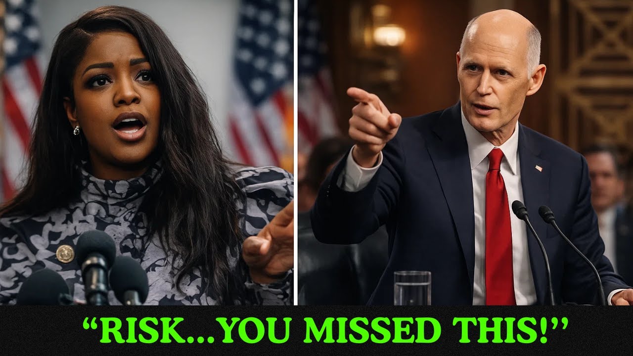 Moment Jasmine Crockett SHUT DOWN Rick Scott’s ICE Immunity Bill in Seconds 😳