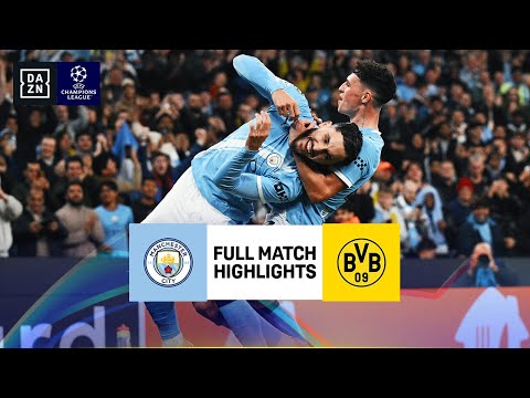 Manchester City Vs Borussia Dortmund UEFA Champions League Highlights Matchday 4 2025 2026