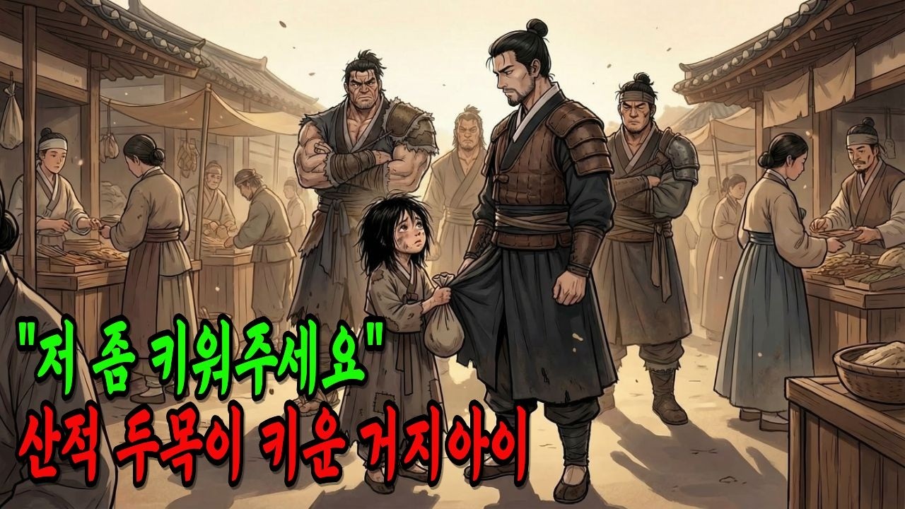 🔥산적 두목이 장터에서 거지 아이를 만난 날…그 아이의 목에 걸린 것을 보고 굳어버렸다🔥야담#옛날이야기#오디오북#잠잘때듣는이야기#감동이야기#감동스토리#잠안올때듣는이야기#조선야담