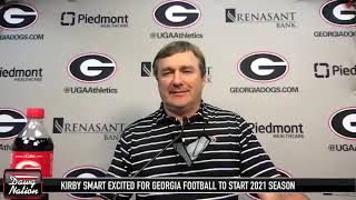 Kirby Smart shares thoughts on Clemson opener, Texas and Oklahoma joining the SEC