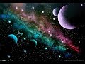 Spray paint art amazing universe by antonipaints art