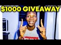 The $1,000 giveaway - HOW TO GET IN - (happy birthday to me)