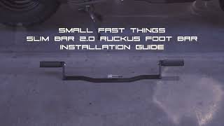 Honda Ruckus Slim Bar Peg Installation Small Fast Things