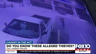 Caught in the Act: MPD seeking alleged thieves